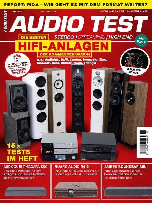 Title details for Audio Test by Auerbach Verlag and Infodienste GmbH - Available